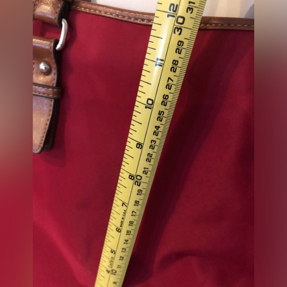 New Super cuteTote Computer Bag, Handbag, Red waterproof fabric with Handles zip - Picture 10 of 13